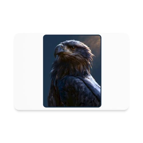 Majestic Eagle Cinematic Portrait Design - Rectangle Magnet