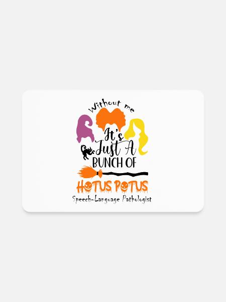 Speech Therapy Shirt, Speech Therapy Sweater - Rectangle Magnet - white - Front