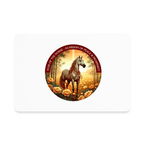 Year of the Horse Guardian T Shirt, Lunar New Year - Rectangle Magnet
