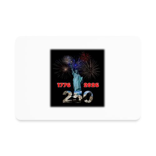 1776 - 2026 - 250 Years USA | Fireworks - Rectangle Magnet