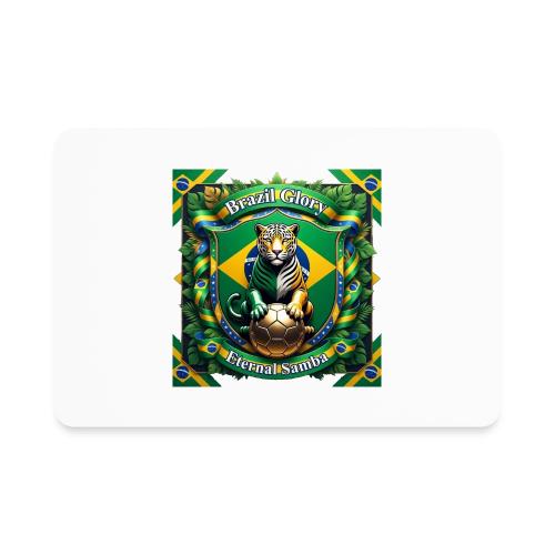 Brazil Jaguar Glory T-Shirt, Flag Pride Badge Gift - Rectangle Magnet