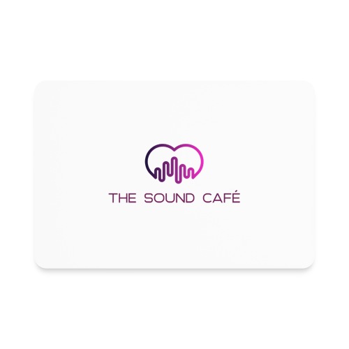 The Sound Cafe With Logo - Rectangle Magnet
