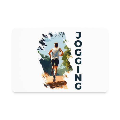 Jogging Vibes - Rectangle Magnet