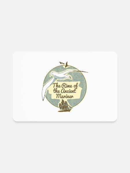 The Rime Of The Ancient Mariner - Rectangle Magnet - white - Front