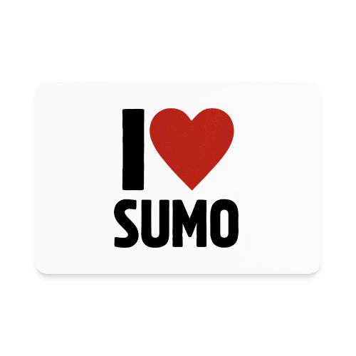 I Love Sumo – Bold Minimalist Sumo Wrestling Fan - Rectangle Magnet
