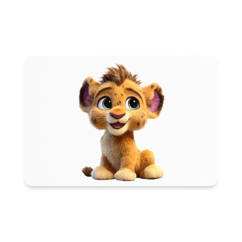 Sweet Lion Cub - Rectangle Magnet