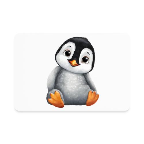 Innocent Penguin Sitting - Rectangle Magnet