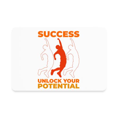 Unlock Success - Rectangle Magnet