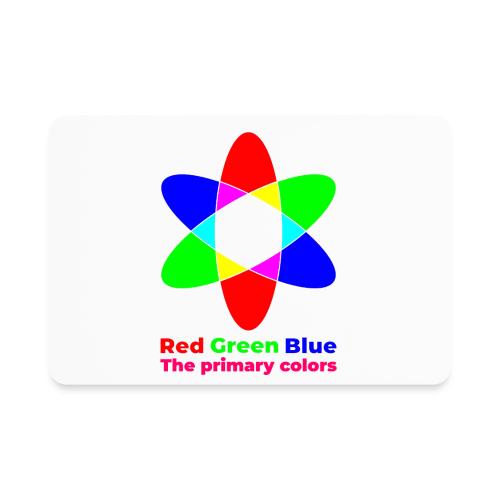 Primary colors: RGB Origins - Rectangle Magnet