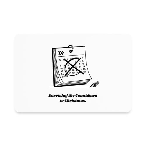 Countdown to Christmas T-Shirt - Rectangle Magnet