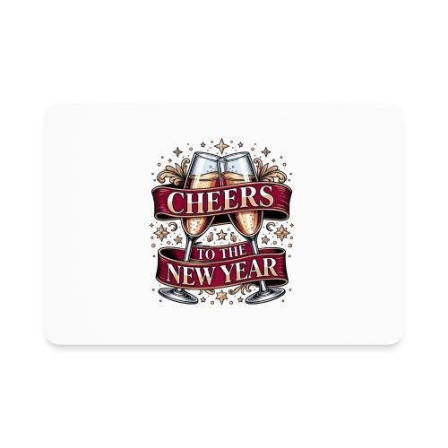 New Year's Champagne T-Shirt - Rectangle Magnet