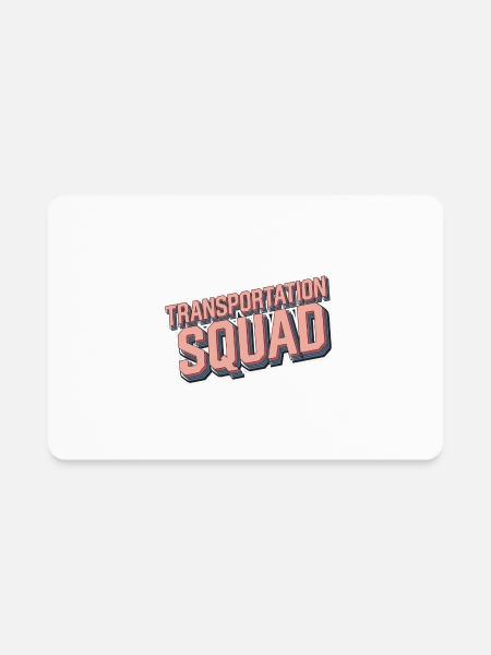 Transportation Squad 11 - Rectangle Magnet - white - Front