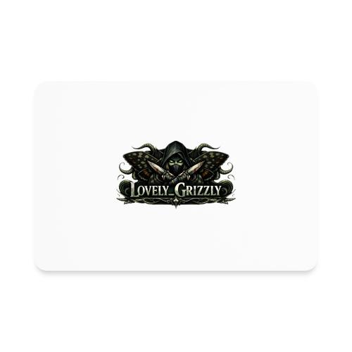 Lovely Grizzly logo - Rectangle Magnet