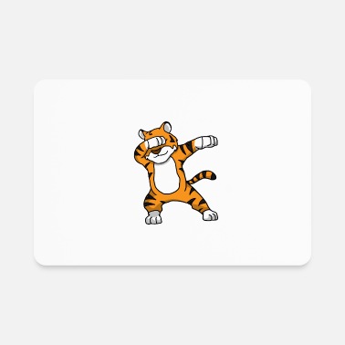 Funny Dabbing Tiger Dab Dance Panther Gift' Rectangle Magnet | Spreadshirt
