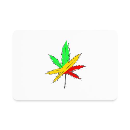 Rasta leaf - Rectangle Magnet