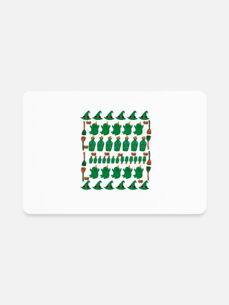 Halloween - Rectangle Magnet - white