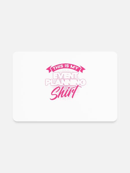 Event Planner Wedding Party Planner Event Manager - Rectangle Magnet - white - Front