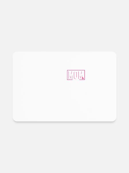 Mom Est 2025 Baby Birth Babysitting Babysitter - Rectangle Magnet - white - Front