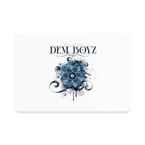 Flower Splash Blues - Rectangle Magnet