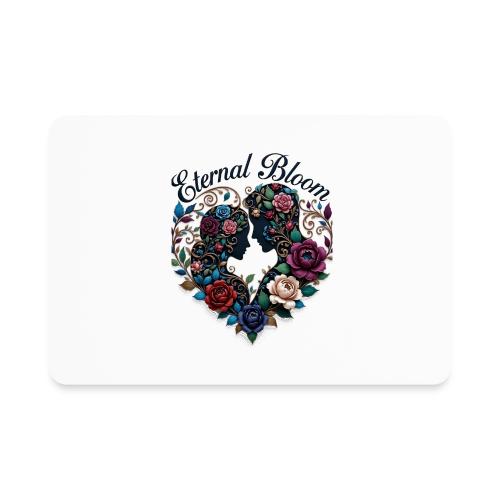 Eternal Bloom Embrace T-Shirt - Rectangle Magnet