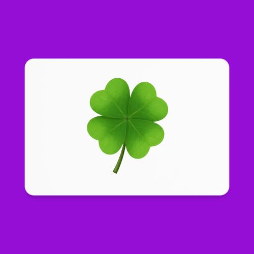 Four leaf clover - Rectangle Magnet