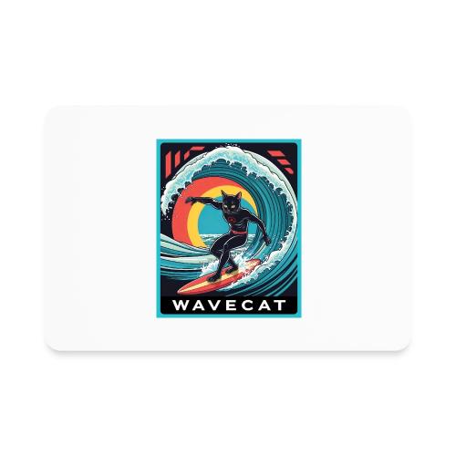 Wavecat Superhero - Rectangle Magnet