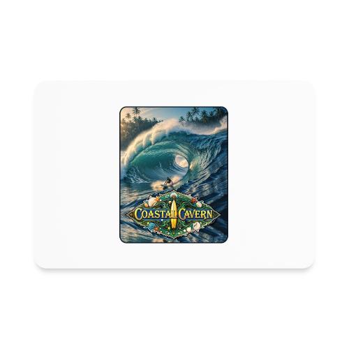 Coastal Cavern Wave - Rectangle Magnet