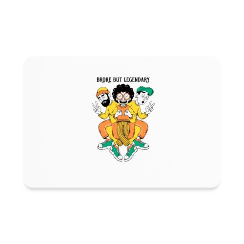 Legendary Broke Crew Retro - Rectangle Magnet