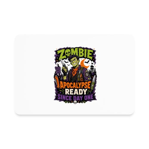 Zombie Apocalypse Ready Since Day One - Knife EDC - Rectangle Magnet