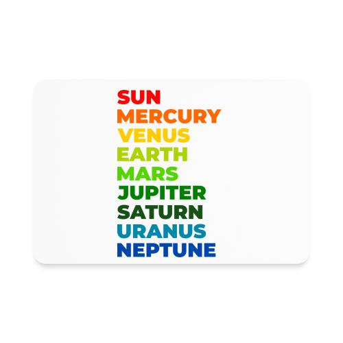 Color the solar system - Rectangle Magnet