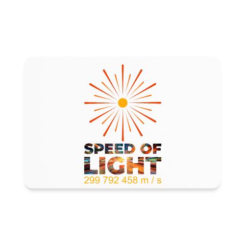 Speed of light - Rectangle Magnet