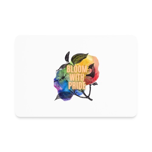 Bloom With Pride - Rectangle Magnet