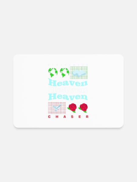 Heaven Chaser - Rectangle Magnet - white - Front