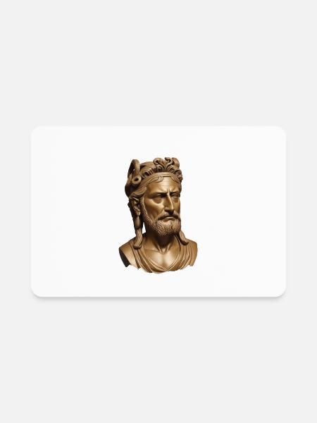 Ancient Philosophhy Quotes - Rectangle Magnet - white - Front