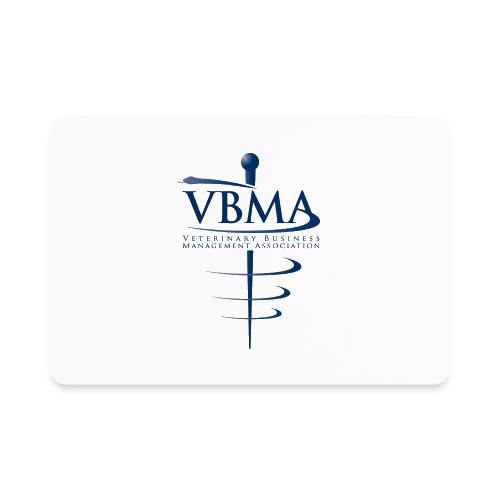 VBMA caduceus logo - Rectangle Magnet