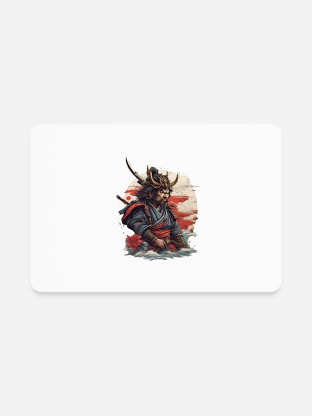The Legacy of the Angry Samurai - Rectangle Magnet - white - Front