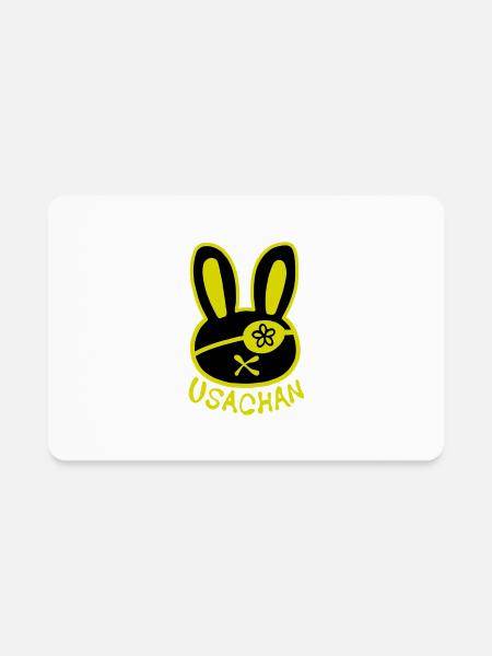 Buddha Record Of Ragnarok USACHAN - Rectangle Magnet - white - Front