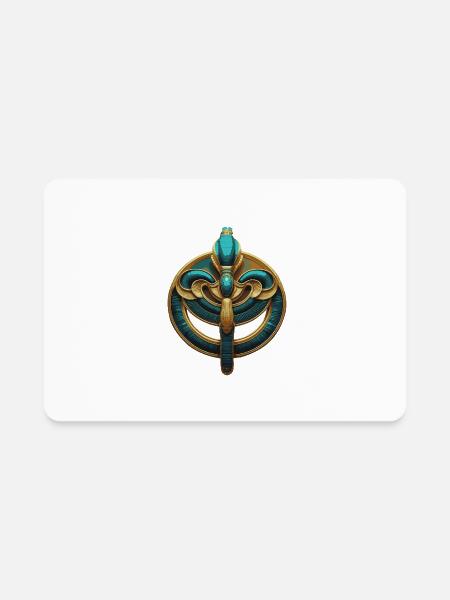 Royal Ancient Sign - Rectangle Magnet - white - Front
