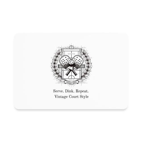 Vintage Pickleball T-Shirt, Mug, & Poster - Rectangle Magnet