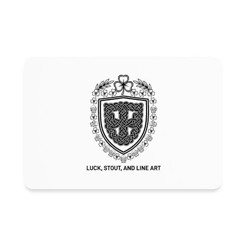 Celtic Knot T-Shirt, Symmetrical Shield - Rectangle Magnet