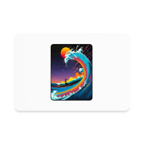 Sunshine Surfing - Rectangle Magnet