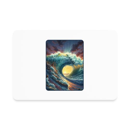 Eternal Circle Wave - Rectangle Magnet