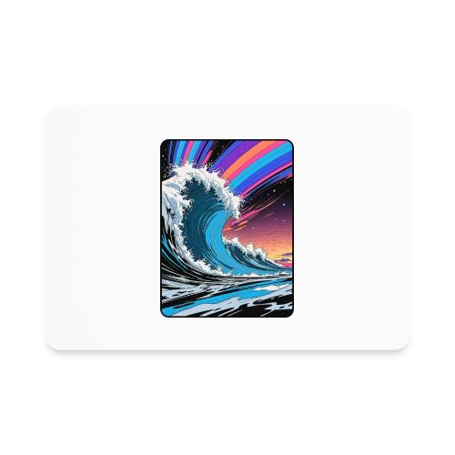 Rainbow Sky Dream Wave - Rectangle Magnet