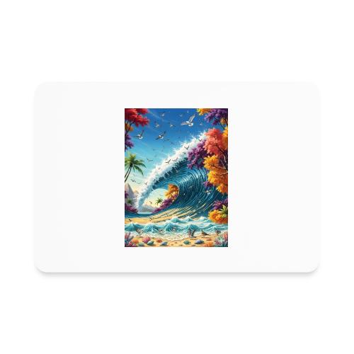 Glassy Shore Pound - Rectangle Magnet