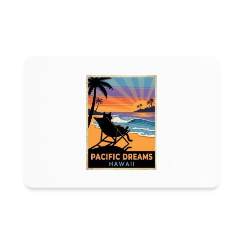 Pacific Dreams Hawaii - Rectangle Magnet
