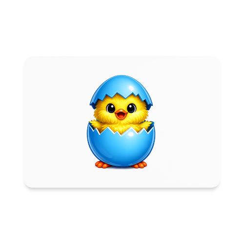 Easter Chick Blue - Rectangle Magnet