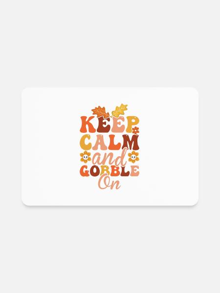 KEEP CALM - Rectangle Magnet - white - Front
