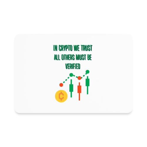 Sarcastic Bitcoin Investor T-shirt - Rectangle Magnet