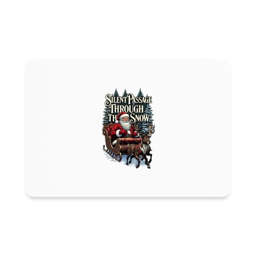 Nostalgic Santa T-Shirt - Rectangle Magnet