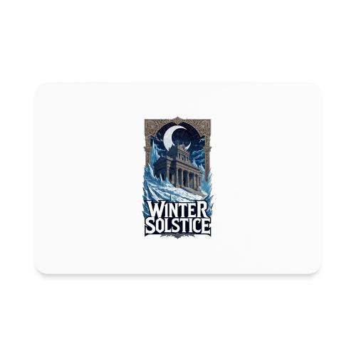 Winter Solstice Temple T-Shirt - Rectangle Magnet